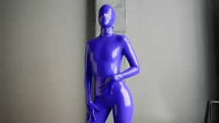 Blue Latex all over