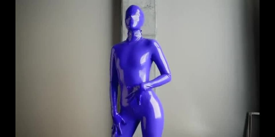 Blue Latex all over