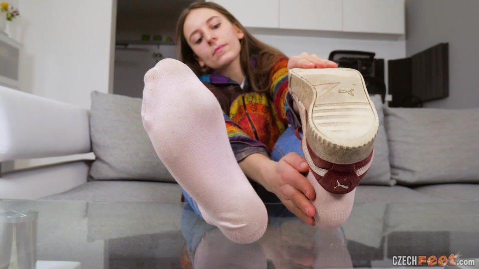 free video 44 Bare feet & Shoes & Socks - fetish - femdom porn face licking fetish