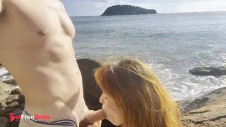 [GetFreeDays.com] Hot Couple Beach Fun - Passionate Outdoor Action Porn Clip July 2023