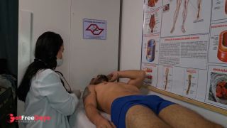 Patient gets erection when he feels the nurses touch