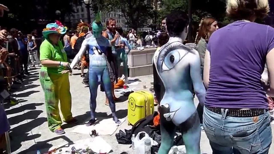 Body Painting, Columbus Circle 2014