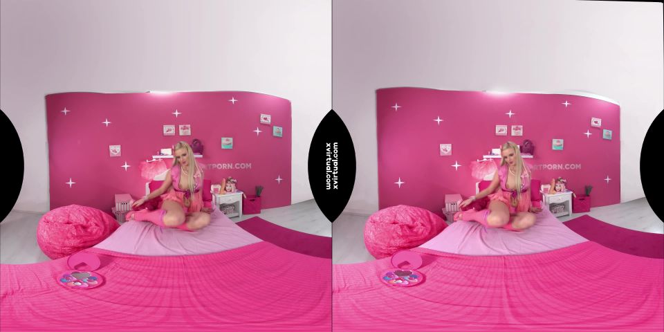 X Virtual/Movie Porn: Virtual Barbie in 180В° X (Virtual 45) вЂ“ (4K) вЂ“ VR BDSM porn video and captions on 3d hardcore blonde group sex