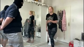Ballbusting with pink Boots.