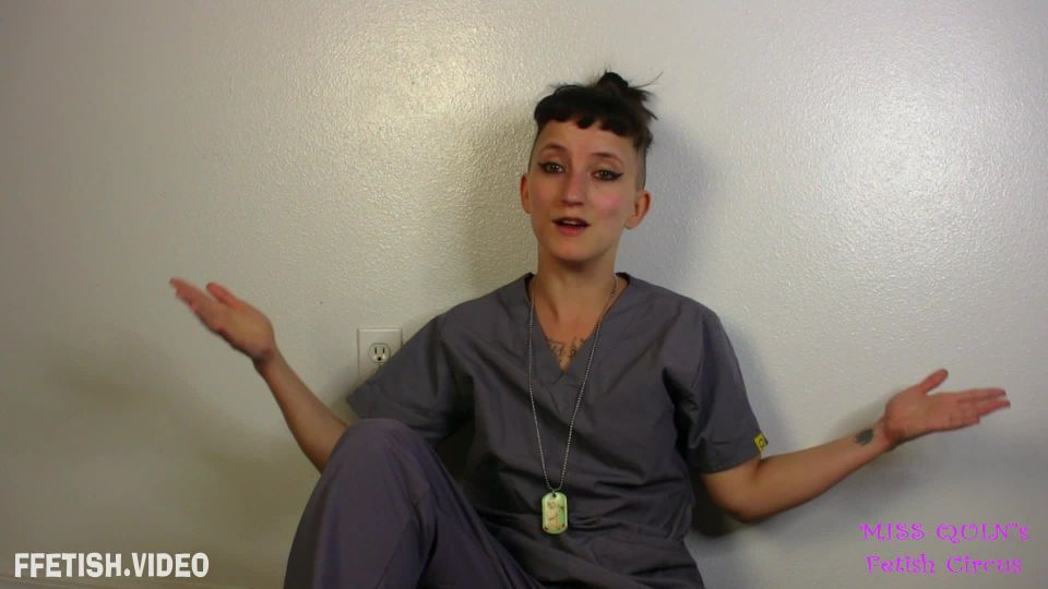 free porn video 25 ThatMissQuin - Bitch Quarantine Nurse POV Foot Lick - miss quin - pov panty sniffing fetish