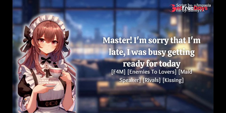 [GetFreeDays.com] F4M Your Rival Becomes A Maid For A Day Kissing Enemies to Lovers ASMR GF Roleplay Sex Film June 2023