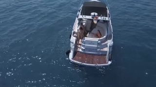 adult clip 45  Isizzu & Marilyn Crystal & Ginebra Bellucci in Sailing for orgasms, lesbians on lesbian girls