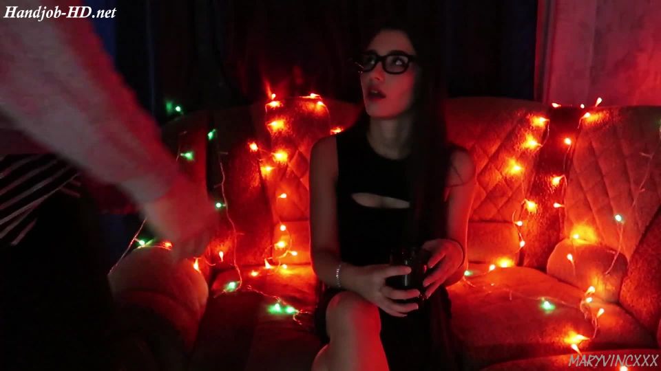 One Night Stand With Hot Nerdy Girl After House Party – MaryVincXXX | handjob | handjob