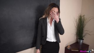 online adult clip 2 WankItNow - Natalia Forrest - Wanking My Student - orgasm - femdom porn fetish lady anja