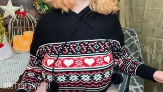 Bustyseawitch Bbw Teen Holiday Sweater Tits - Big tits