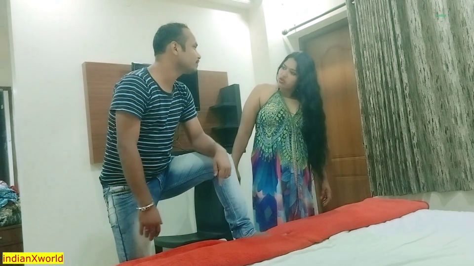 Get out from my room now flat owner fucks innocent bhabhi in b....