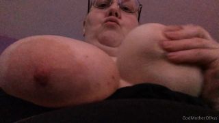 Godmotherofass () - teasing you with my bbw tits while i eat my dinner seductively 19-10-2020