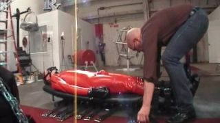 SeriousImagesPooka Takes His Turn On The Spin Machine In Red Hot Latex