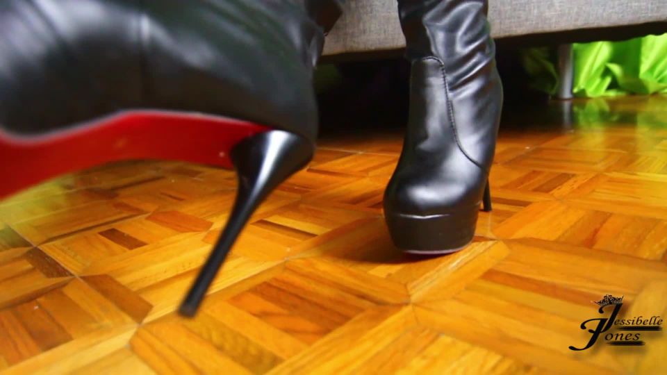 Empress Boot Worship joi Black!