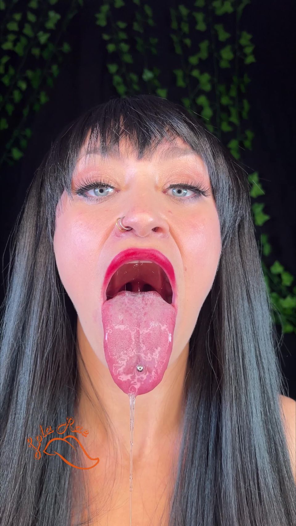 porn video 33 bad breath fetish femdom porn | LolaRae29 – Huge tongue drool spit show off and moaning 4k | fetish