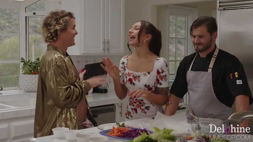 April Olsen – Cooking Show 2022 - Threesome