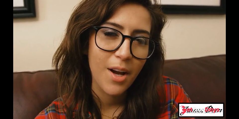 This nerdy babe made me wear a condom, but Ill do anything for that pussy