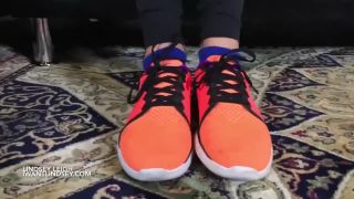 xxx video clip 5 Gym sneaker and foot domination 1 on feet porn superb femdom