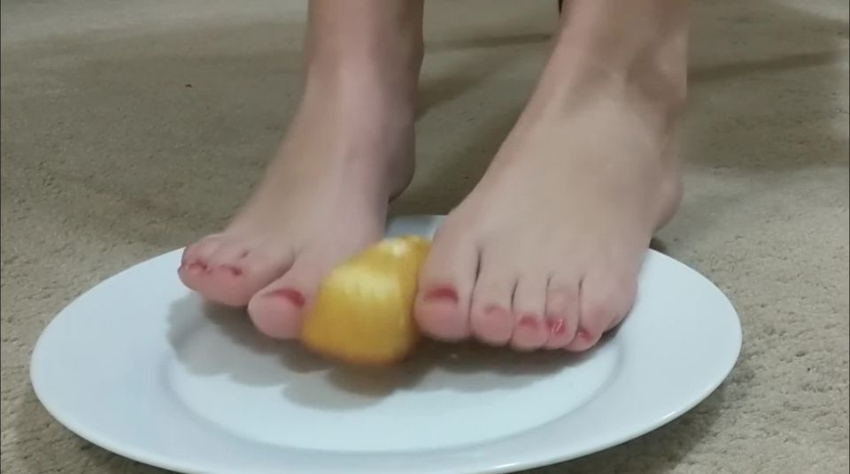 Mooshing a Twinkie With My Feet, Then Having Tip Lick Them - (Feet porn)