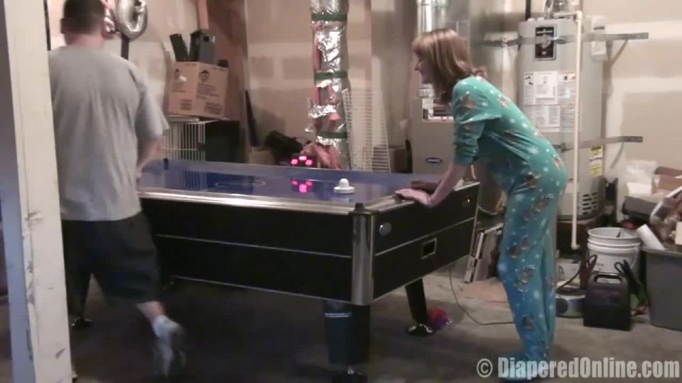 Diaperedonline2Natalia Natalia Air Hockey in Footie PJs