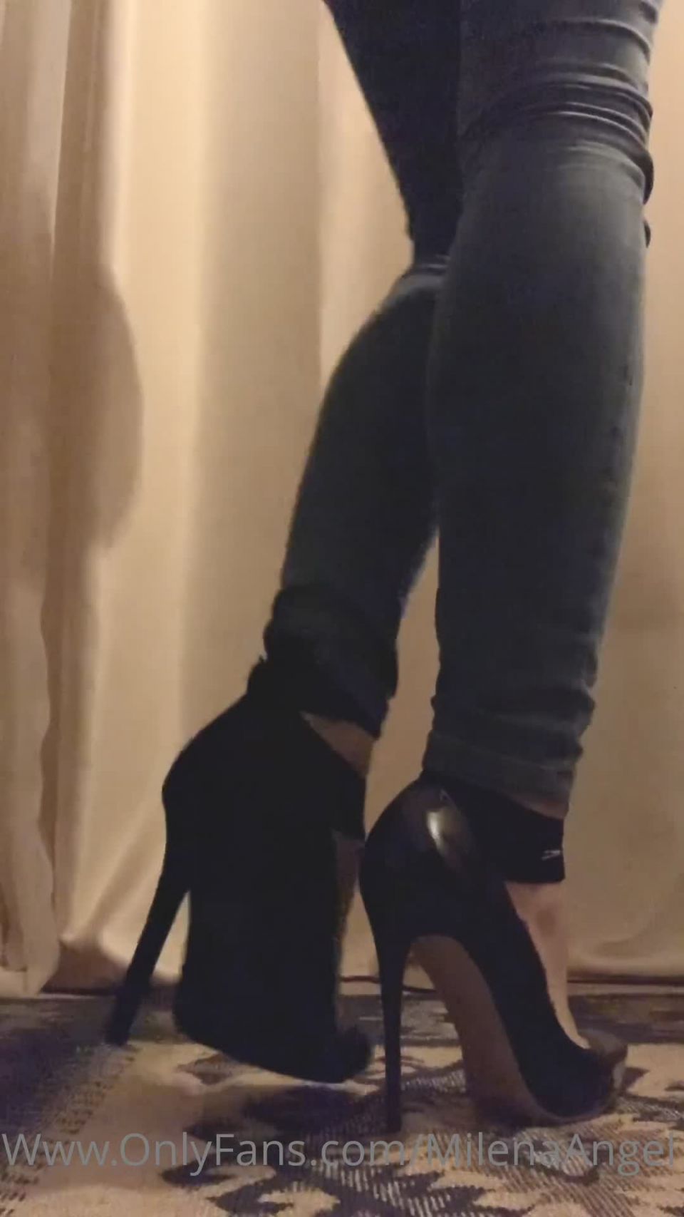 Milena Angel () Milenaangel - trying on new heels a kind of footfetish vid 29-11-2020