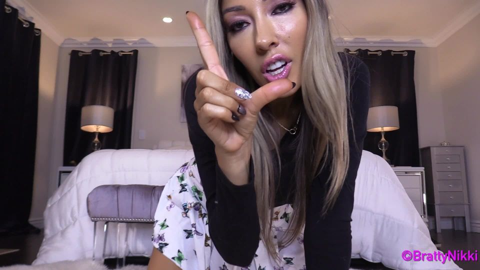 online adult clip 2 asian foot femdom Loser For Pussy Denial by Bratty Nikki, fetish on pov