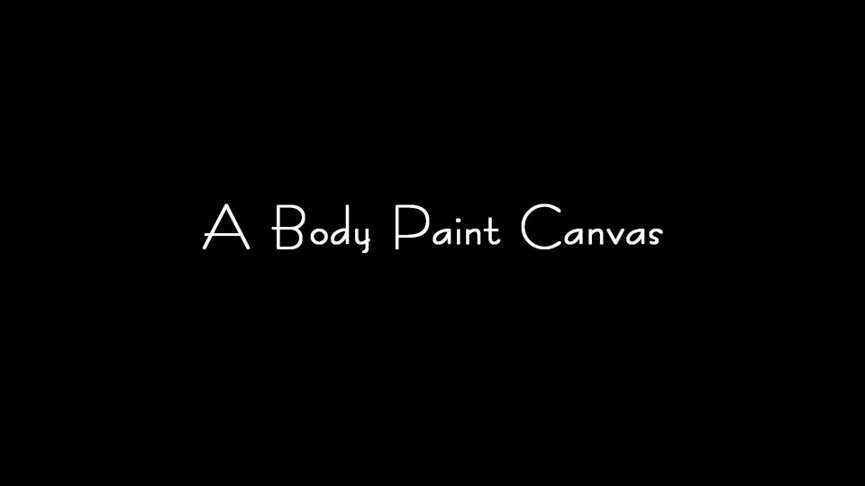 A Body Paint Canvas