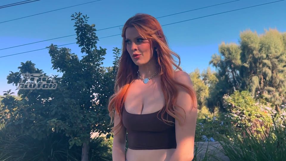 Golf Date Turns Into Sneaky Public Fuck With Hot Redhead