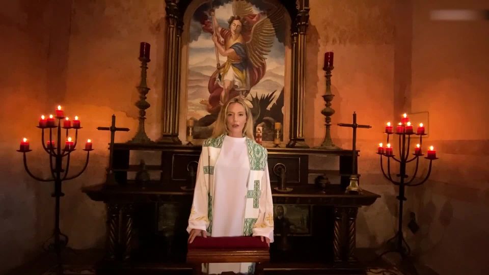 free online video 32 femdom strapon humiliation pov | Mona Wales - The Church Of Femdom | blonde