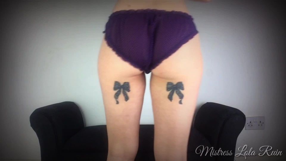 Lolaruin - Dominatrix Señora Lola Ruin Lolaruin - video de teaser ive ha estado usando estas bragas durante una semana entera y hoy wi 04-07-2018