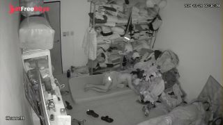 [Sleeping.Porn] Couple sleeping in a cluttered room hidden bedroom video