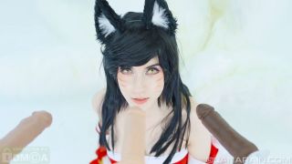 Lana Rain Ahri aprende arriba, medio, abajo, y la selva 1 solo los fans (Pornstar)