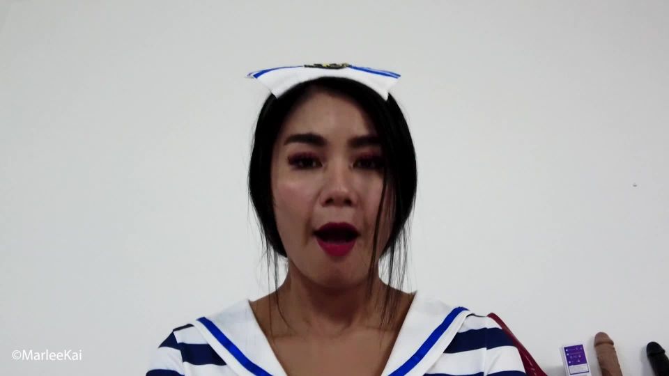 MarleeKai - Thai Girl in Sailor Cosplay gets Fucked