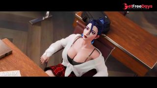 KDA KaiSa Sucking your Huge Cock for Exam Answers League of Legends 3D Hentai Blowjob Anal