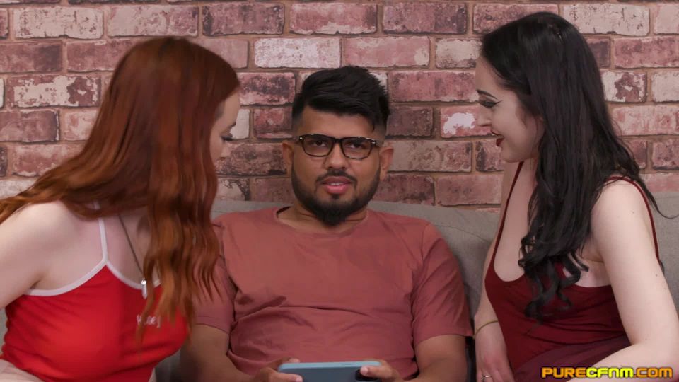 online porn clip 49 bollywood foot fetish Teasing The Nerd – Pure CFNM – Ellie Louise, Roxi Keogh, Sofia Rex – HandJob, handjob and footjob on handjob porn