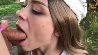 Extreme Passionate Blowjob in National Park, Oral Creampie - MonaCharm