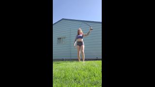 Mistressnicci () - perfecting a new whip trick 13-09-2020