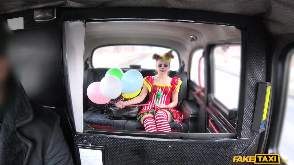 Driver Fucks Cute Valentine Clown - February 12, 2017