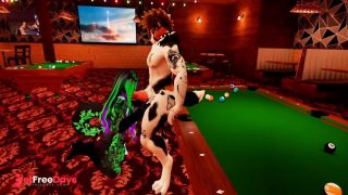 British Dog Rails a Horny Goth Chick  VR 