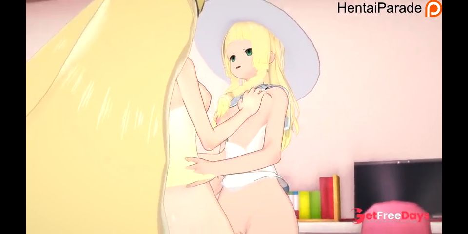 [GetFreeDays.com] Hentai 3P Lusamine x Lilie Pokemon Uncensored Porn Clip December 2022