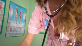 online xxx clip 21 bra fetish porn DownBlouse Jerk - Naughty Nurse Has The Cure, pov on milf porn