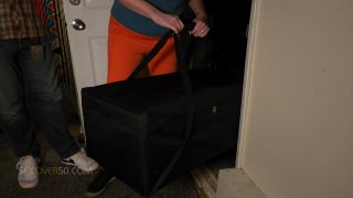 Video A Sexy Mature MILF Opens her Tenants Package by Mistake and F...