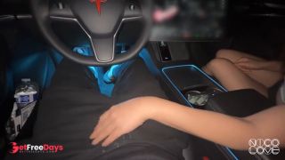 [GetFreeDays.com] POV Cute Asian Sneaky Car Blowjob and Swallowing Every Drop - NicoLove Adult Film February 2023