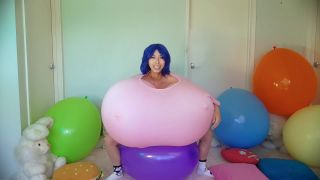 xxx clip 17 Azumi Zeitline – Breast Expansion Balloon Bounce and Pop on fetish porn heels fetish porn
