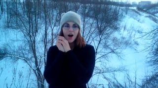Hot Blowjob And Sex In Outdoor Snow 1080p
