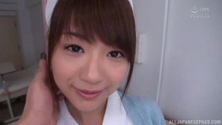 Awesome Cheerful Japanese nurse cannot get enough of a big cock Video  Online