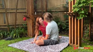 [GetFreeDays.com] 197 Trying to Stay Quiet in Our Backyard Porn Clip April 2023