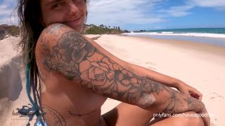 Blowjob And Riding In A Nudist Beach On Paradise  HAVEAGOODTRIP 4K