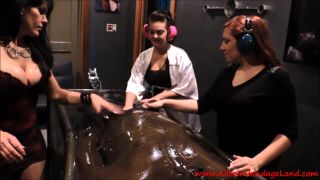 chatzy femdom Be Careful What You Wish For – Rubber Vacbed FemDom Foursome, rubber on femdom porn