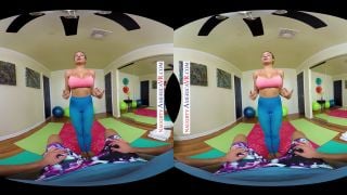 Naughty Yoga Instructor, Luna Star, Teaches You How To Stretch Her Tigh